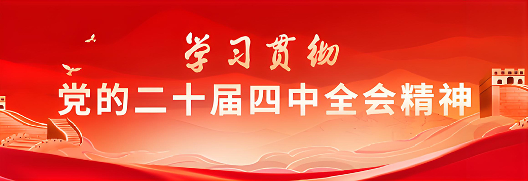 學習貫徹黨的二十屆四中全會精神